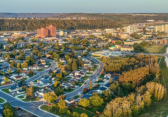Fort McMurray city view